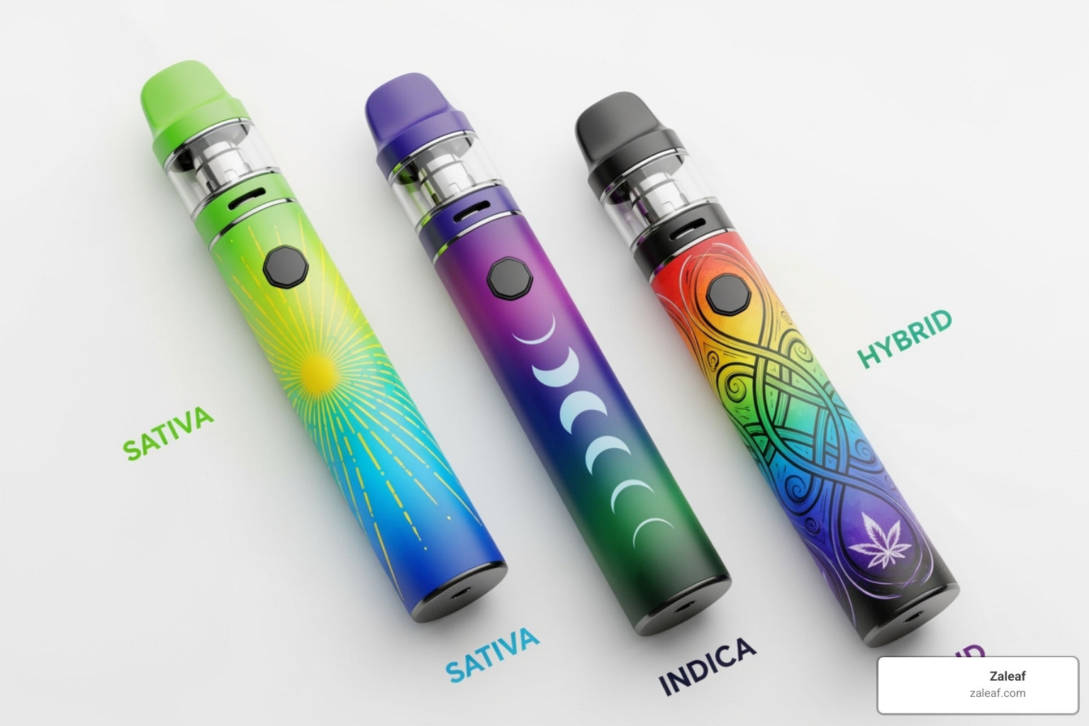 Beyond the Buzz: What Sativa, Indica, and Hybrid Vape Pens Really Do