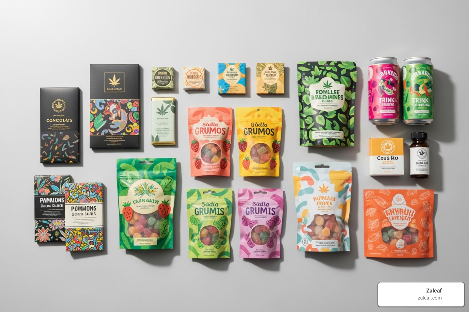 Your Guide to Premium Cannabis Edible Packaging That Pops