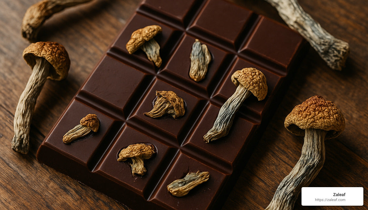 Magic in a Bar: Discovering Psilocybin Chocolate Delights