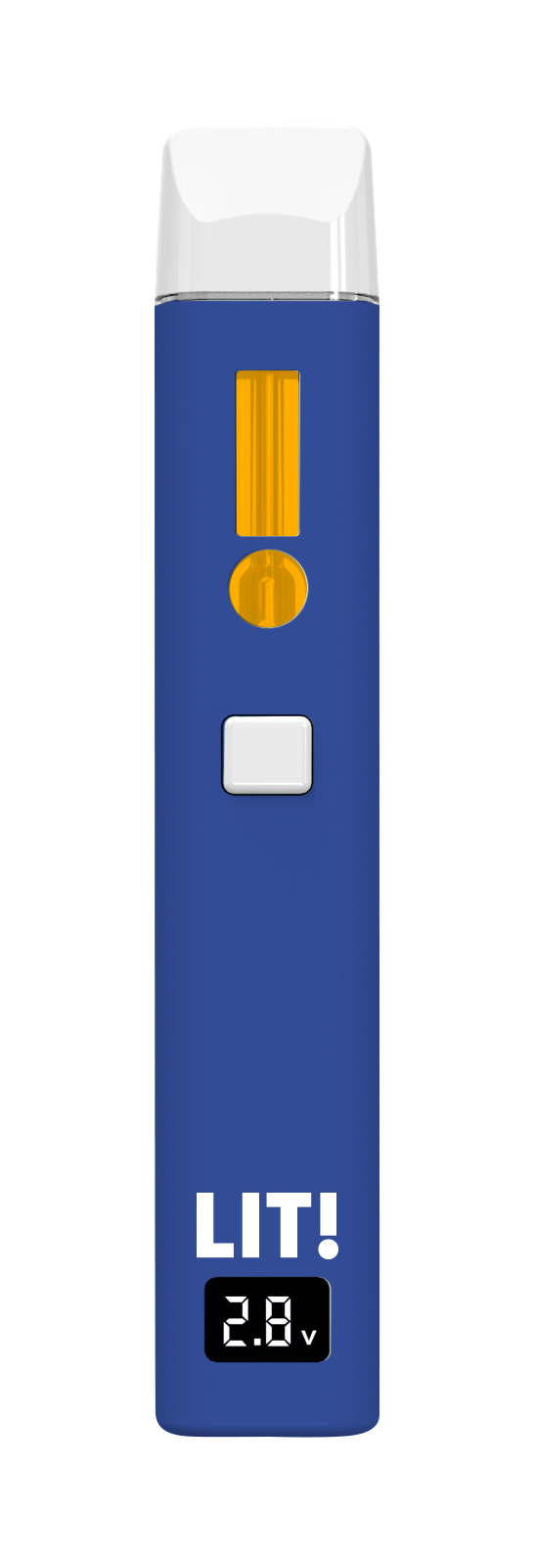 LIT! THC DIAMOND DISPOSABLE VAPE PEN, 3G BERRY BLUE INDICA - Image 3