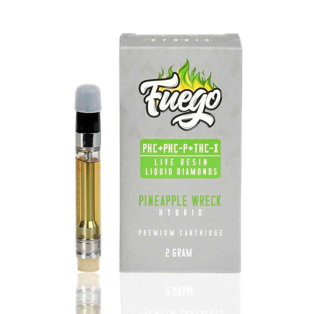 Fuego PHC + PHC-P + THC-X 2G Cartridge - Pineapple Wreck HYBRID