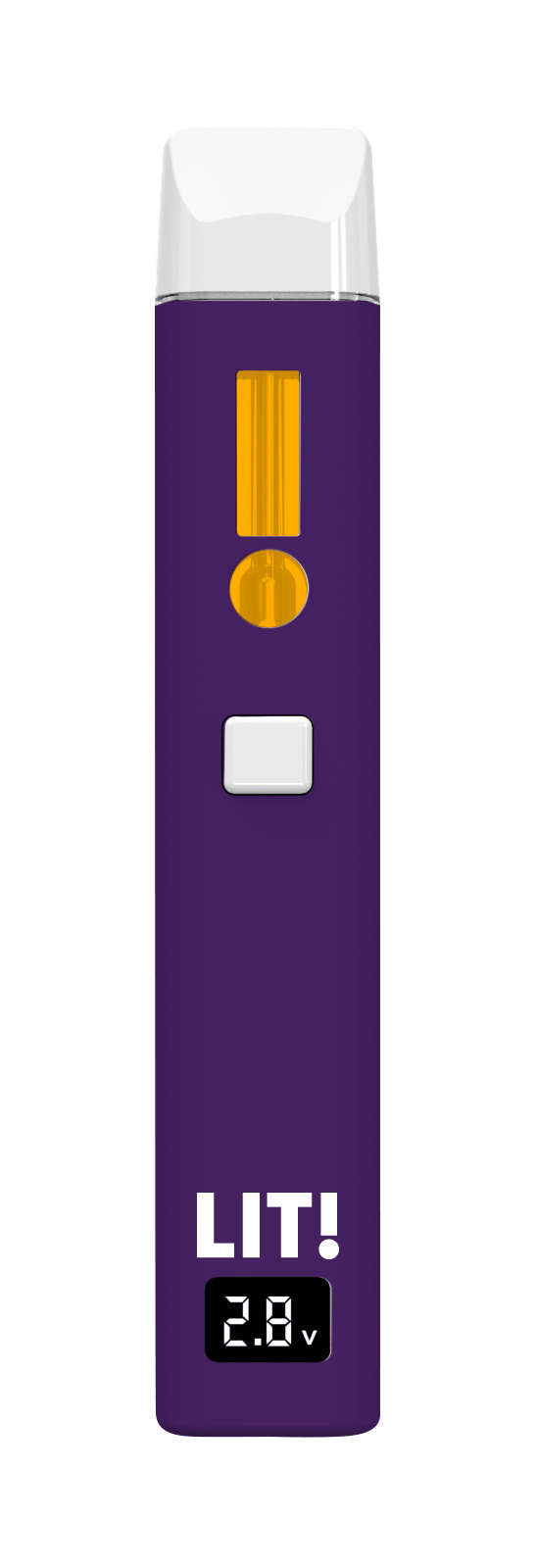 LIT! THC DIAMOND DISPOSABLE VAPE PEN, 3G GRANDDADDY PURP INDICA - Image 3