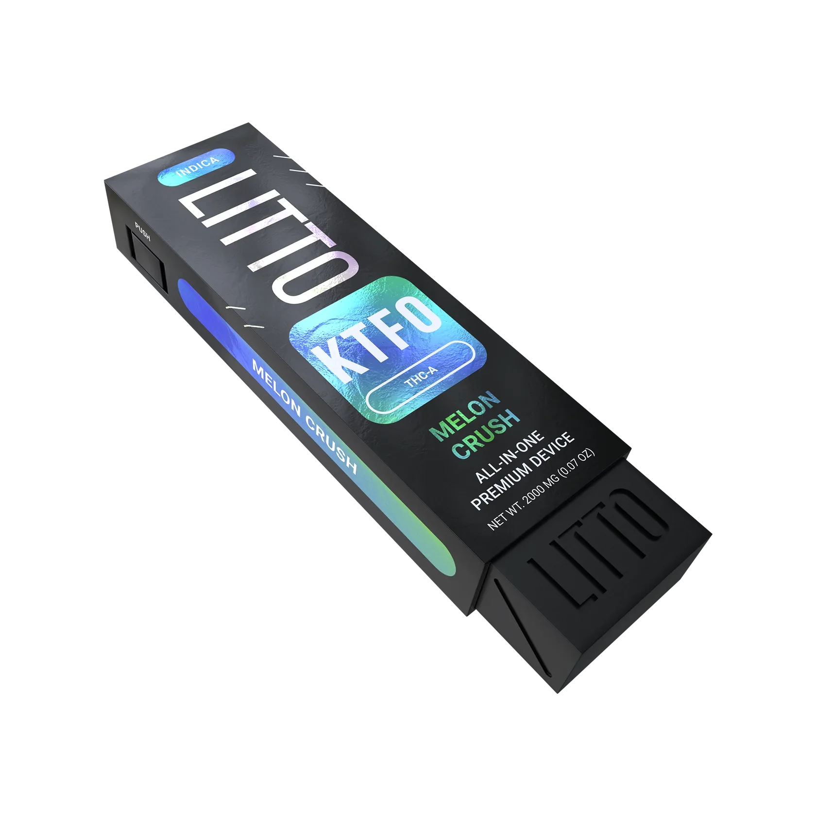 LITTO All in One Device KTFO Indica THCA Melon Crush 2G - Image 3