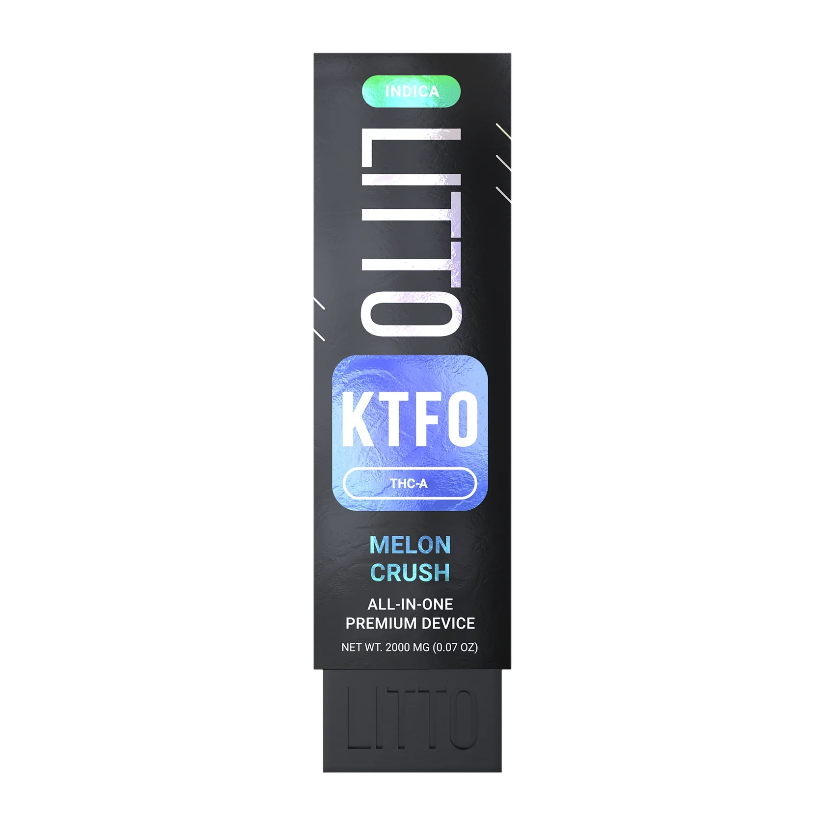 LITTO All in One Device KTFO Indica THCA Melon Crush 2G - Image 2