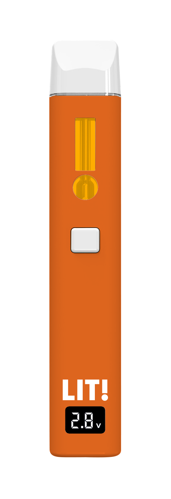 LIT! THC DIAMOND DISPOSABLE VAPE PEN, 3G MANGO KUSH HYBRID - Image 3