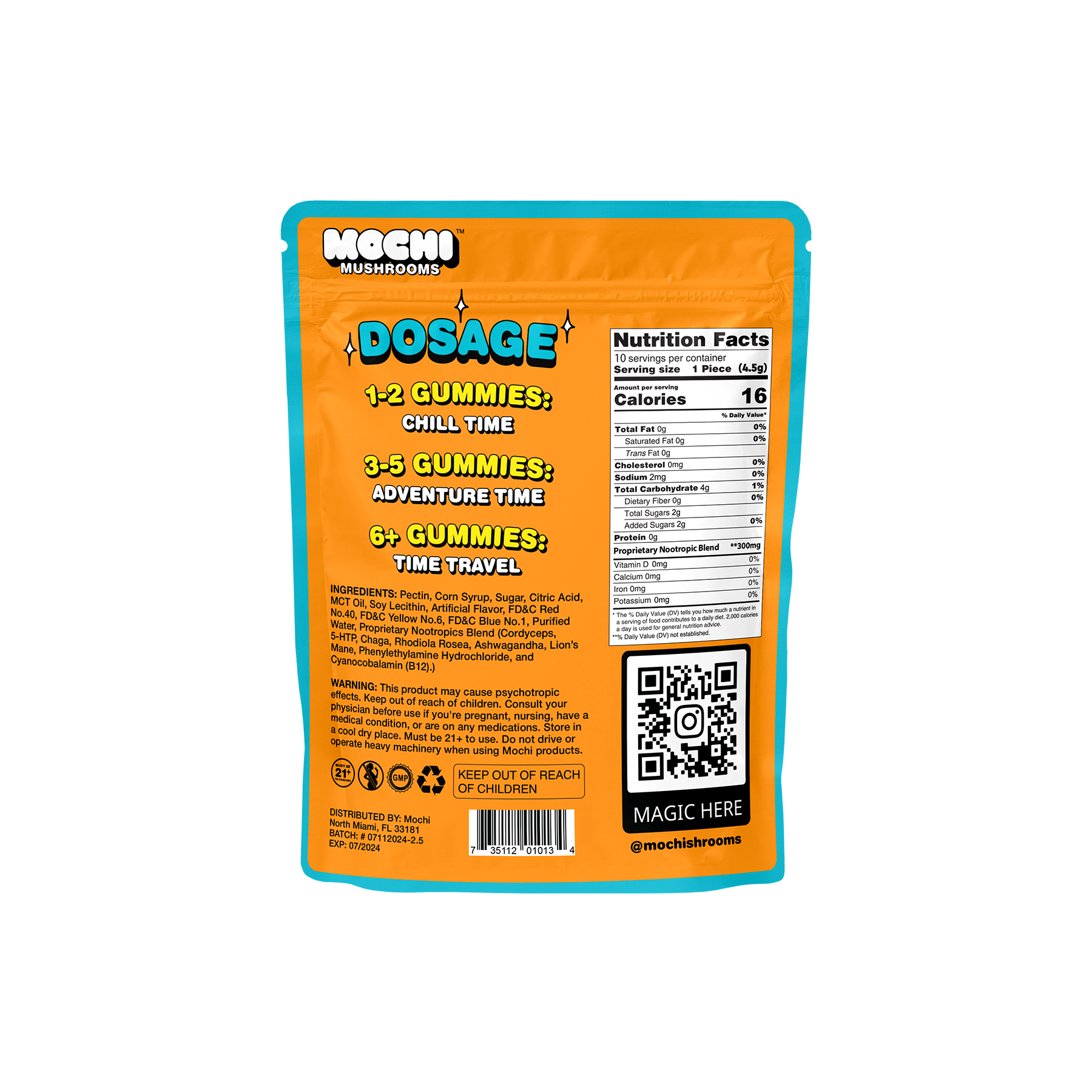 MOCHI MUSHROOMS GUMMIES - Hawaiian Punch - Image 3