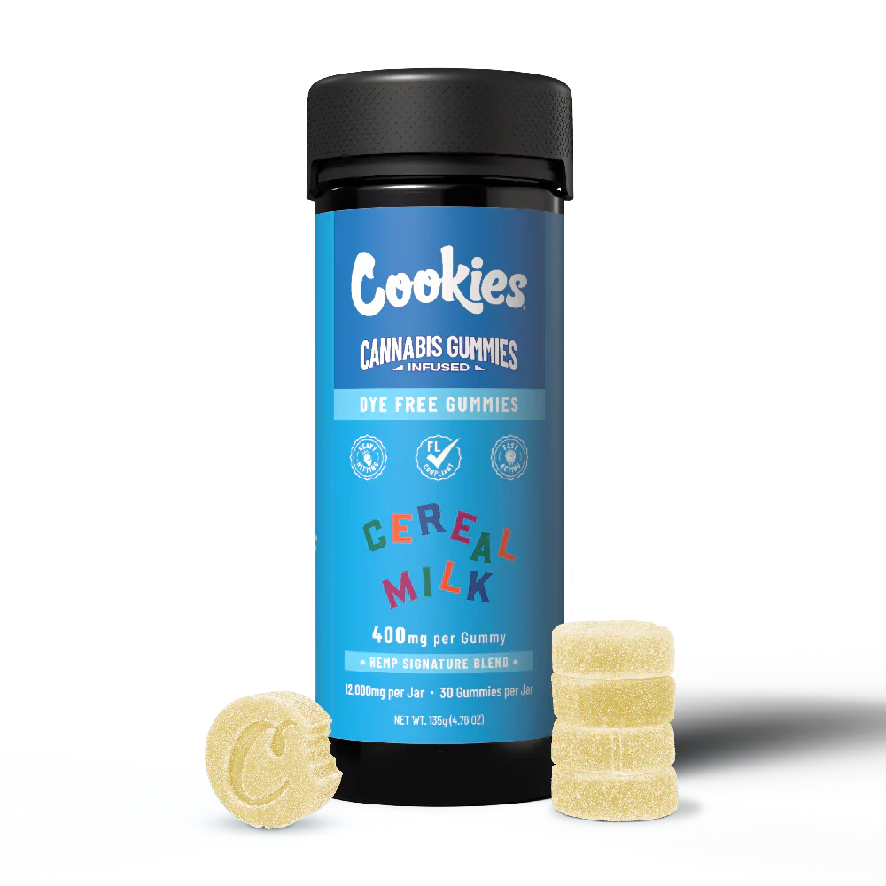 Cookies - Hemp Signature Blend Gummy 400mg - Clear - Cereal Milk