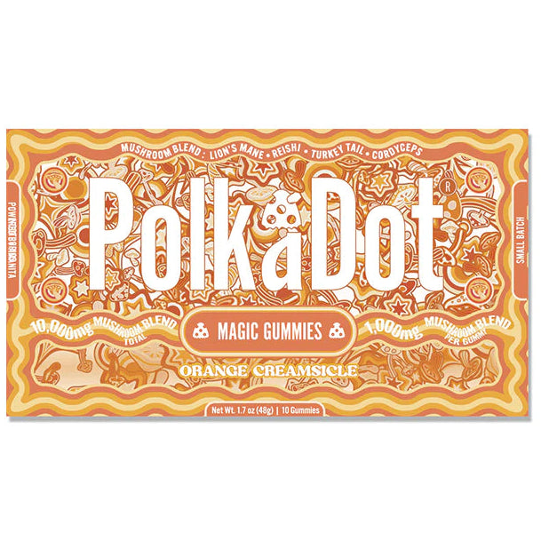 POLKADOT Orange Creamsicle Gummies 10000mg  Z3PL