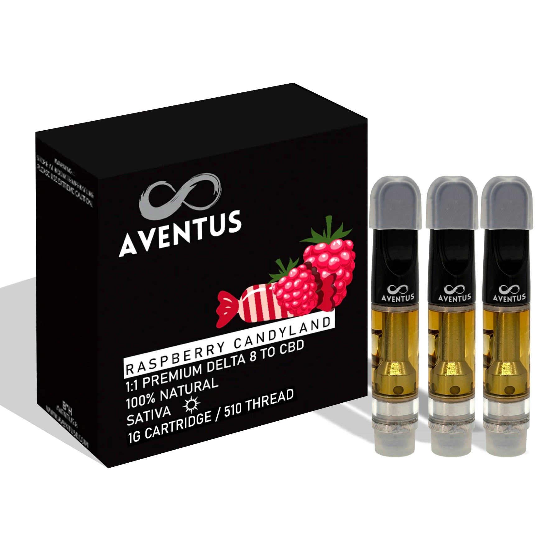 1G CARTRIDGE // 510 THREAD - RASPBERRY CANDYLAND - Image 2