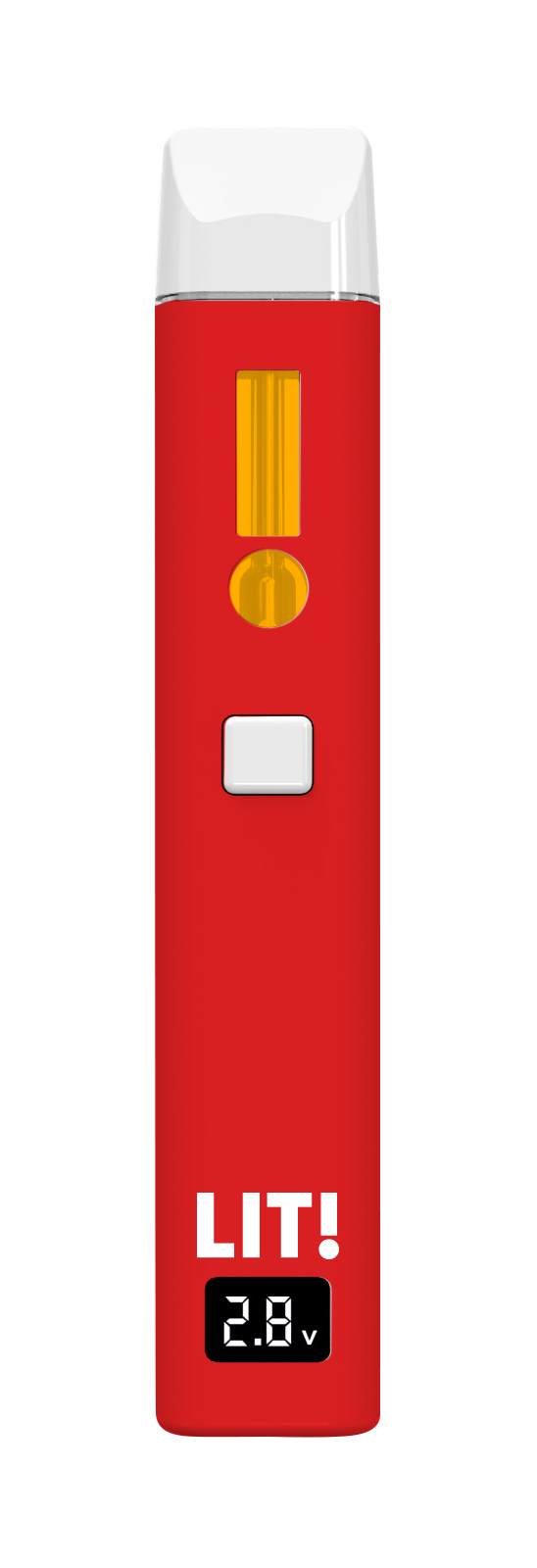 LIT! THC DIAMOND DISPOSABLE VAPE PEN, 3G STRAWBERRY COUGH SATIVA - Image 3