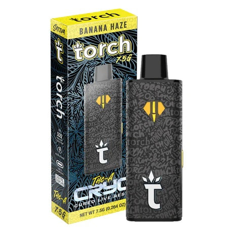 Torch CRYO THC-A Cured Live Resin 7.5G Banana Haze Sativa - Image 2