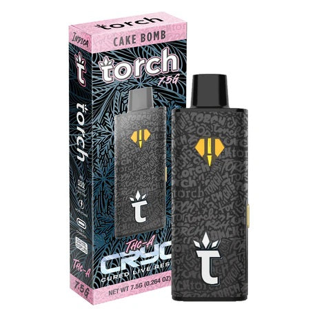 Torch CRYO THC-A Cured Live Resin 7.5G Cake Bomb Indica - Image 2