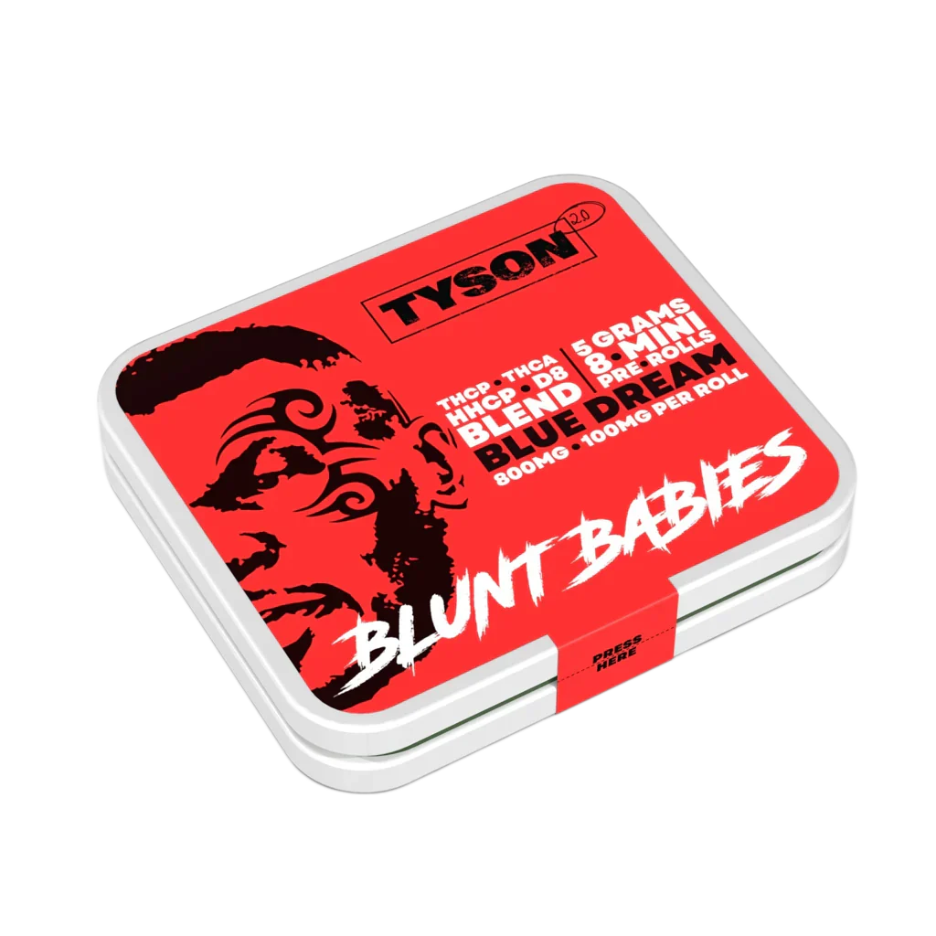 Tyson 2.0 Blunt Babies, Mini Pre-rolls -  Blue Dream