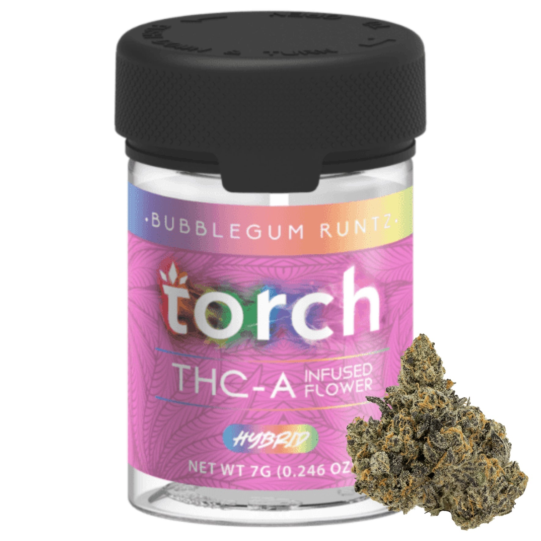 TORCH THC-A INFUSED FLOWER 7G BUBBLEGUM RUNTZ – DISTRIBUTION CENTER ZA