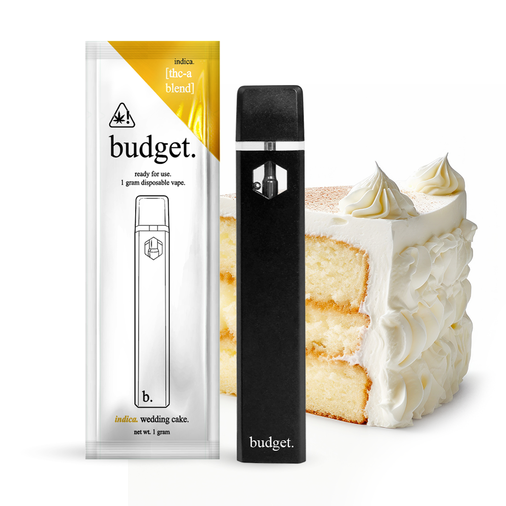1 Gram THCa Vape Pen Sativa - Wedding Cake - Indica