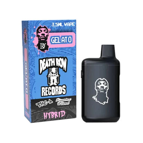 death row disposable vape Records Signature Blend THC-A 3.5ml Strength:20mg ON Tax Flum Float Mello Pro complete