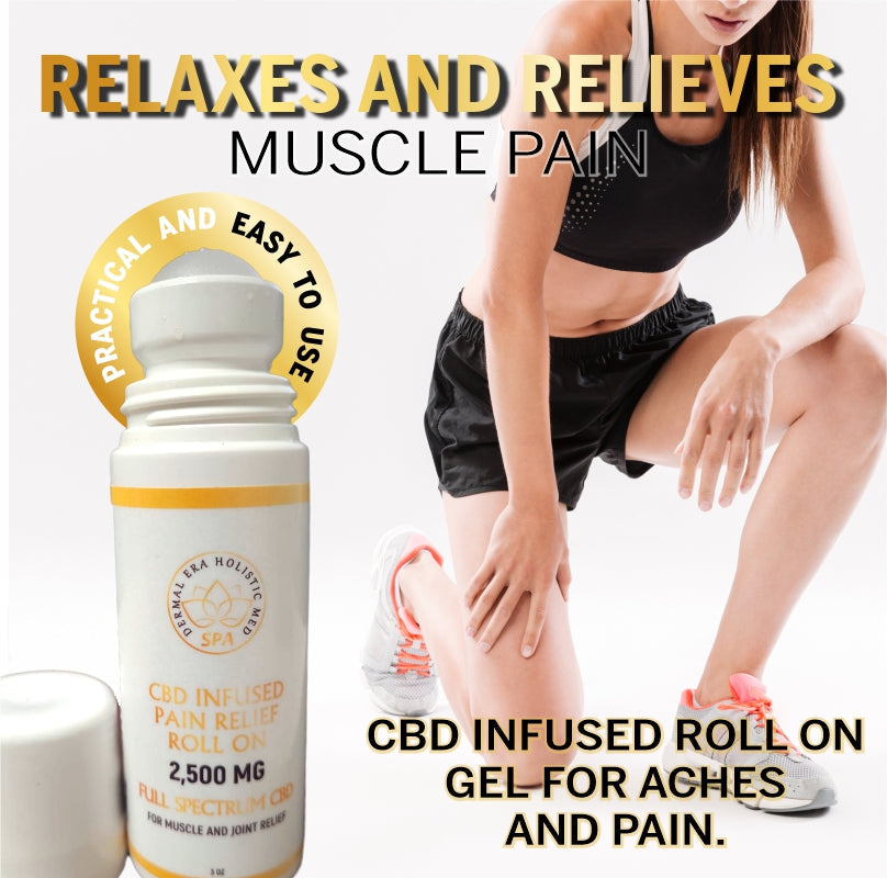 CBD INFUSED ROLL ON GEL FOR ACHES AND PAIN 2500mg FAST ACTING LONG LASTING - Image 4