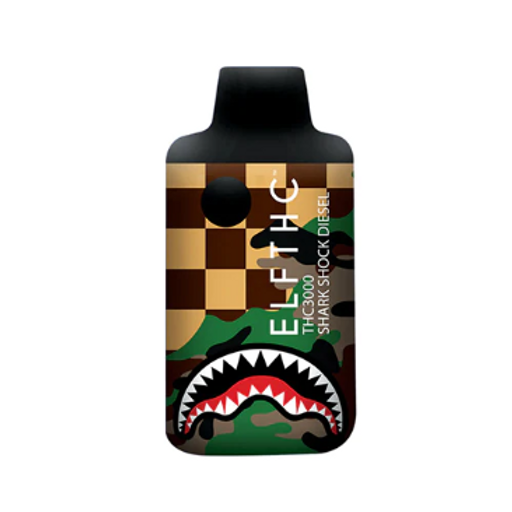 Elf THC Vape Limited Edition Bars - Shark Shock Diesel