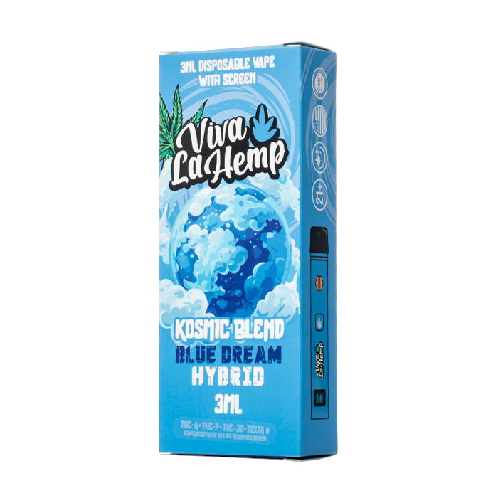 Viva La Hemp Kosmic Blend Disposable 3G Blue Dream (Hybrid) - Image 2
