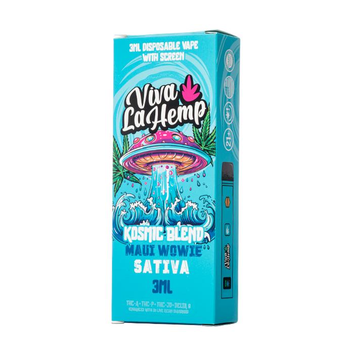 Viva La Hemp Kosmic Blend Disposable 3G Maui Wowie (Sativa) - Image 2