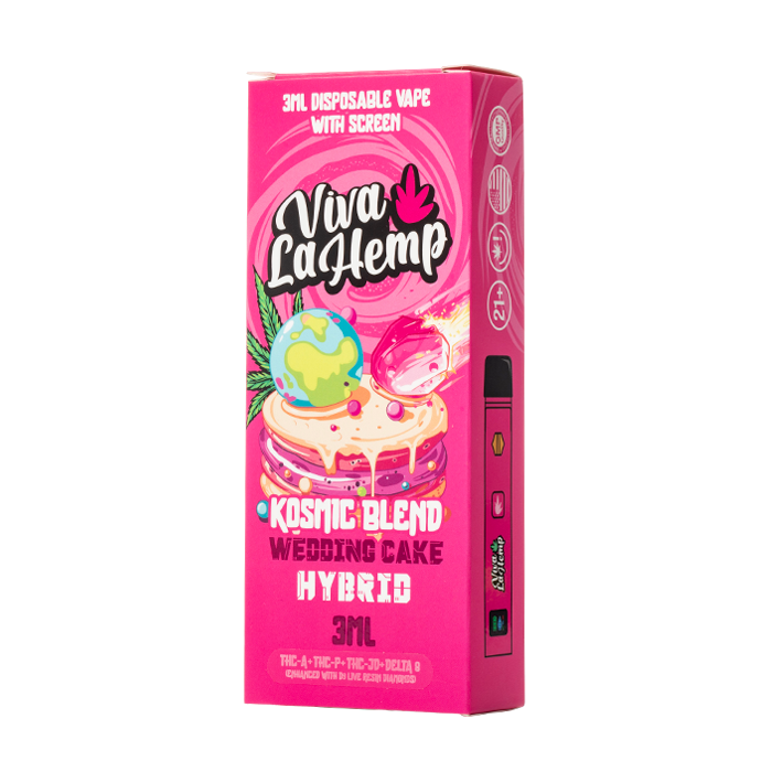 Viva La Hemp Kosmic Blend Disposable 3G Wedding Cake (Hybrid) - Image 2