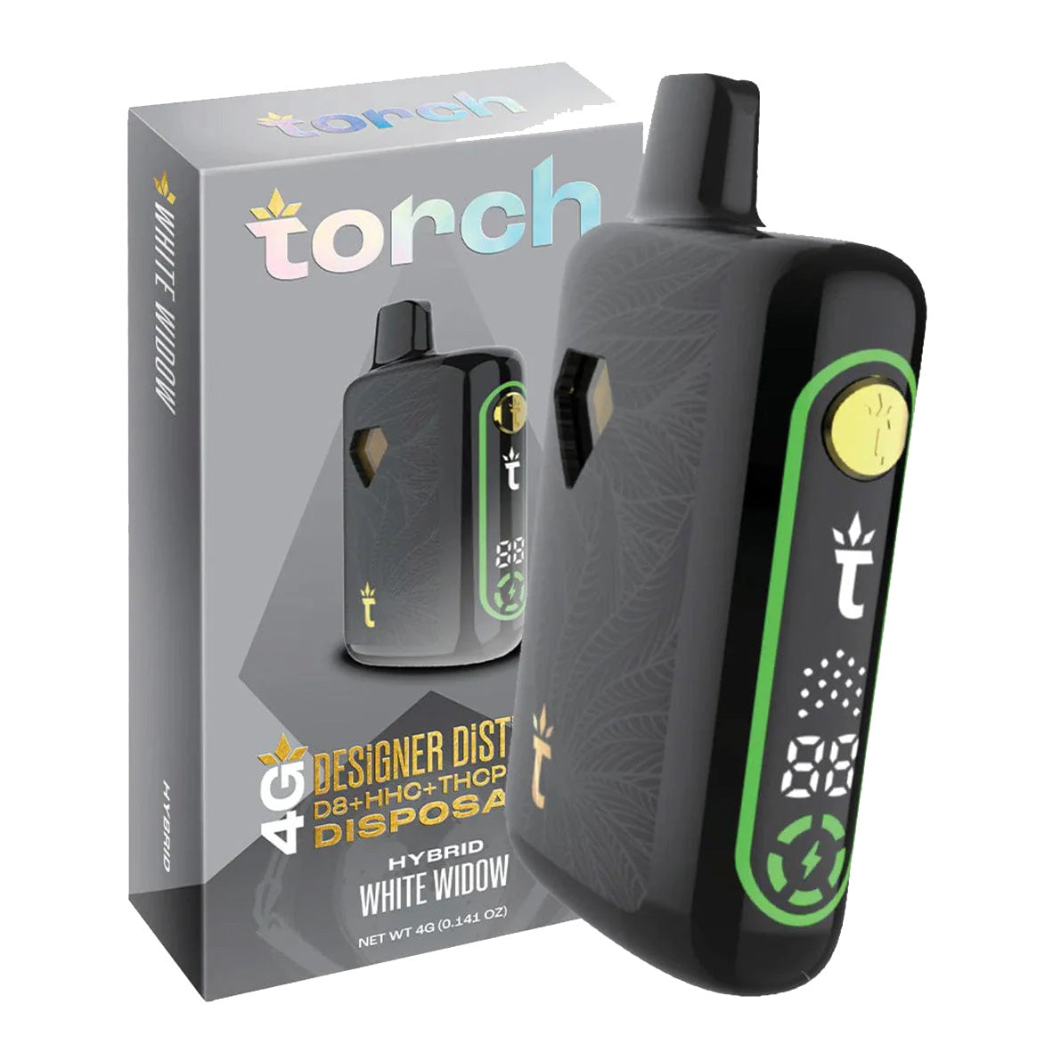 Torch 4g Designer Distillate Vape - White Widow - Hybrid