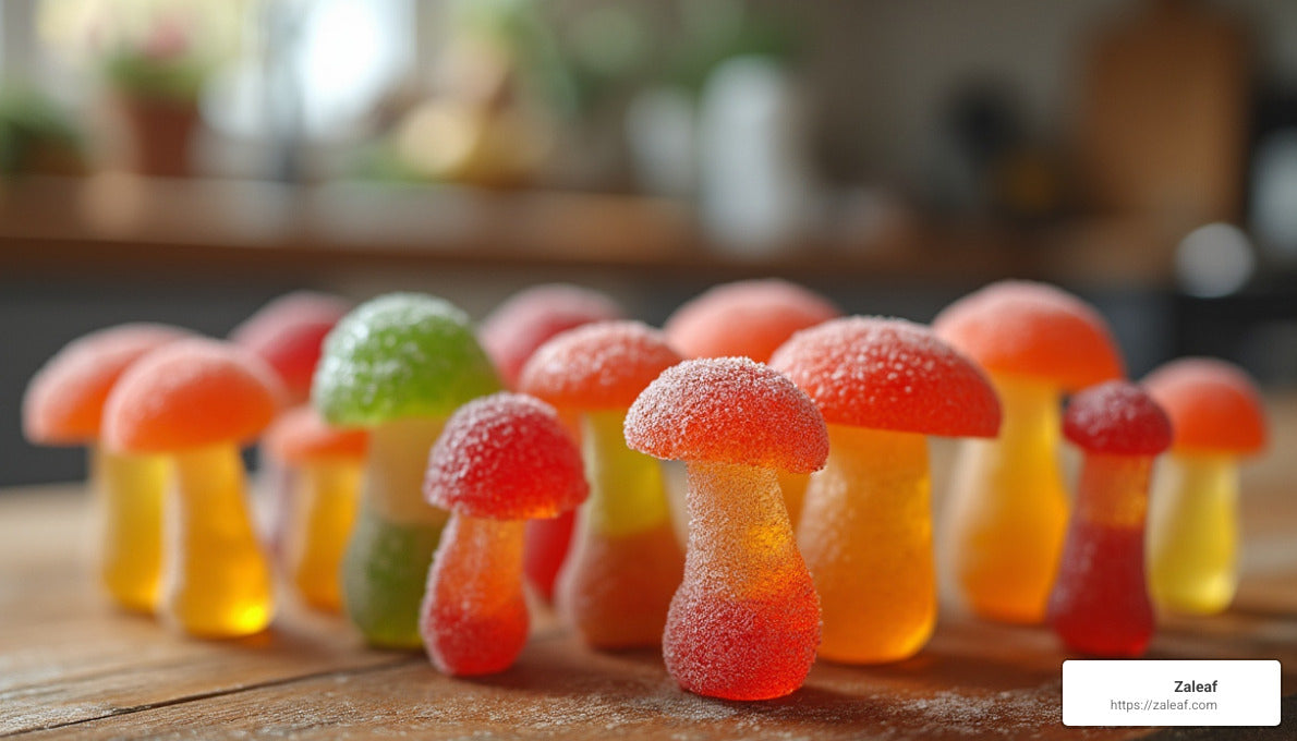 Gummy Magic: A Guide to Mushroom Edibles