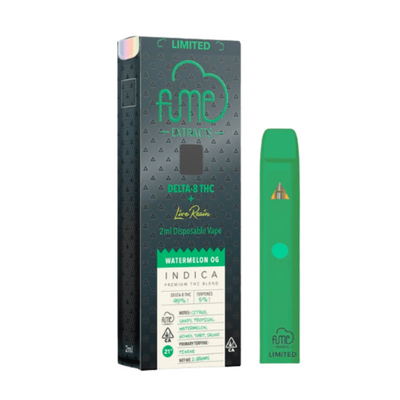 Fume Extracts Limited Delta 8 Live Resin Disposable 2G - Watermelon Og (Indica)