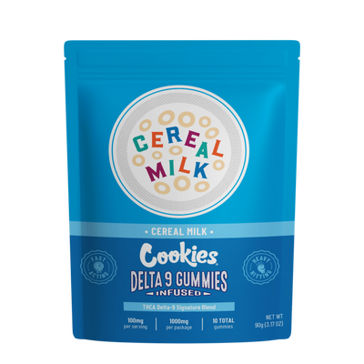 Cookies THCA Delta 9 Signature Blend Gummies 1000MG - Cereal Milk