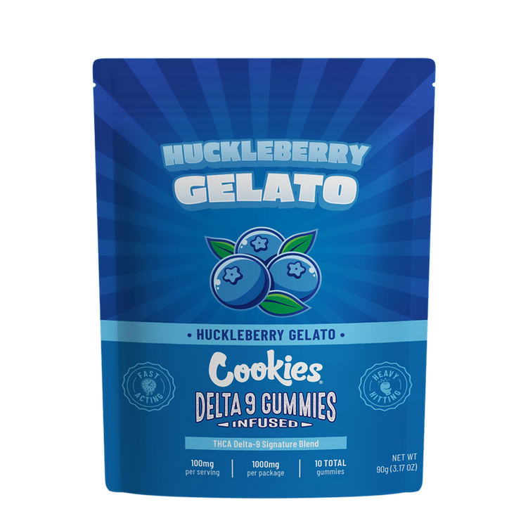 Cookies THCA Delta 9 Signature Blend Gummies 1000MG - huckleberry gelato
