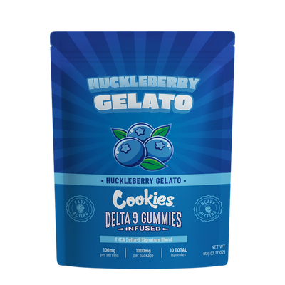 Cookies THCA Delta 9 Signature Blend Gummies 1000MG - huckleberry gelato