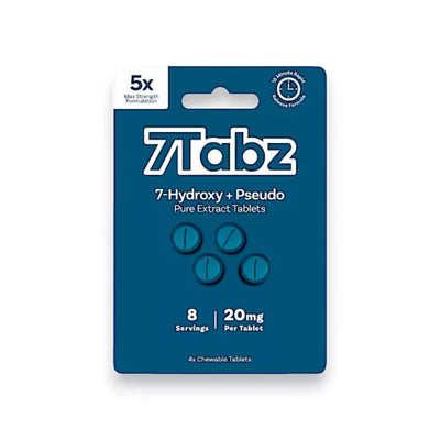 7Tabz Pseudo 7OH Kratom Extract Tablets 80mg-4ct (20mg/tab)
