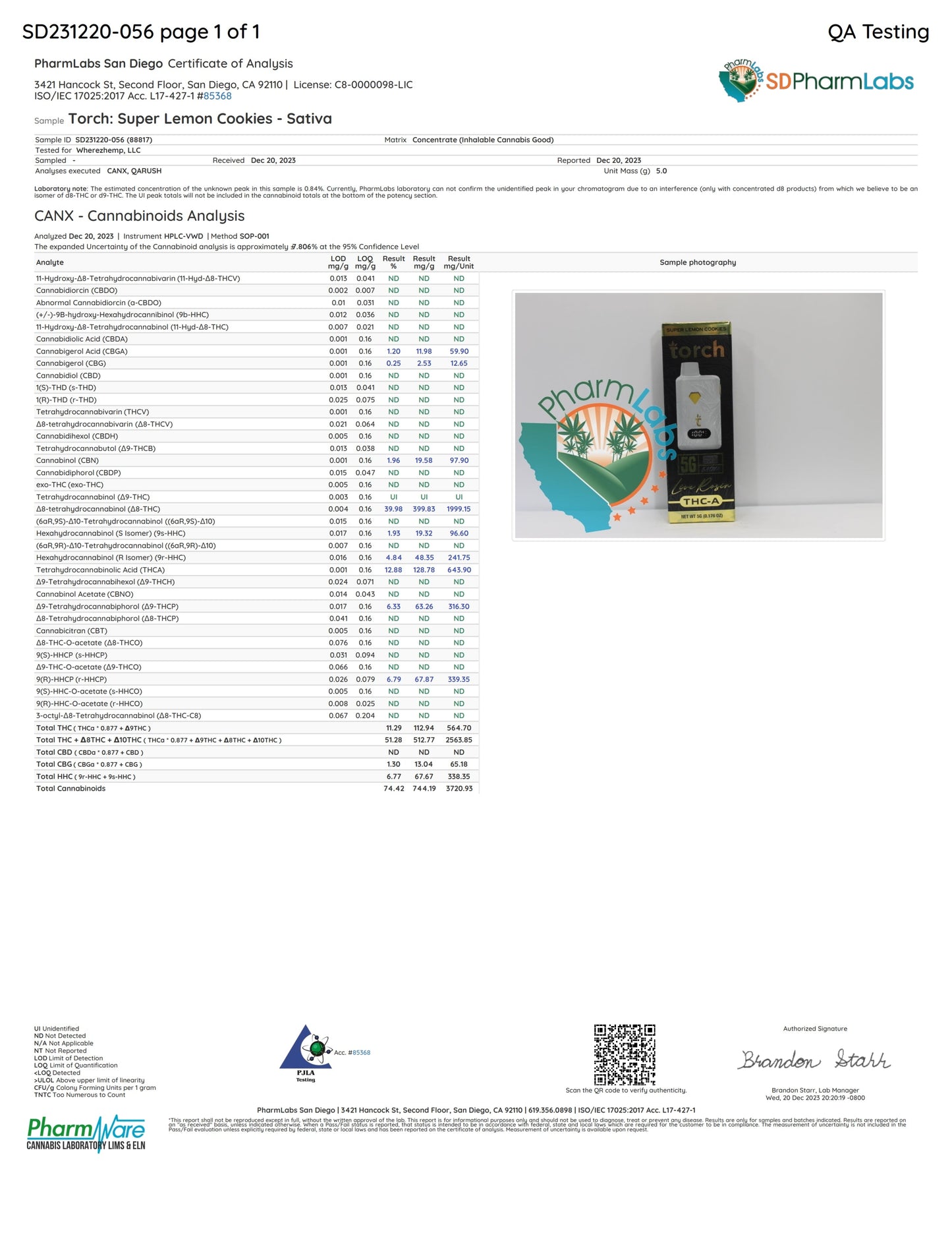 Live Rosin SUPER LEMON COOKIES | SATIVA Torch THC-A Disposable Vape 5g