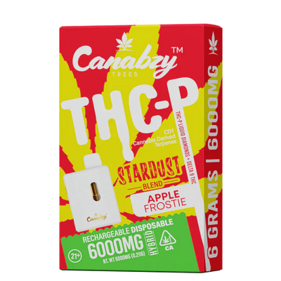 Canabzy Stardust Blend THC-P Disposable 6gm - Apple Frostie Hybrid
