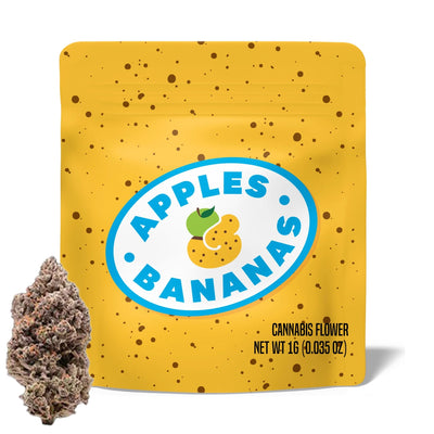 1g THC-A COOKIES APPLE & BANANAS  FLOWER SATIVA