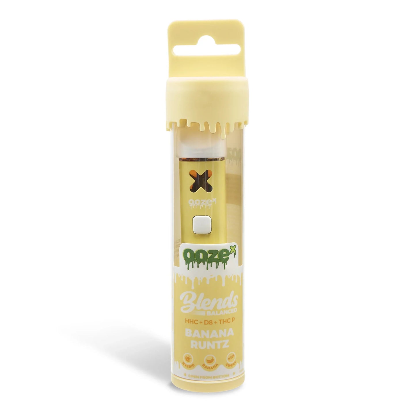 OozeX 2ml Disposable Delta Blends -  Banana Runtz