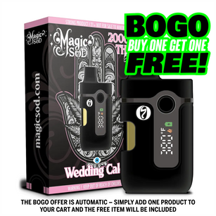 MAGICSOD Wedding Cake 2000mg THC Blend Disposable Vape - Indica
