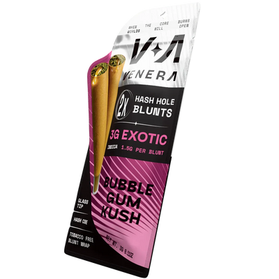 VENERA 3G Hashhole  X 2 - Bubble Gum Kush - Indica