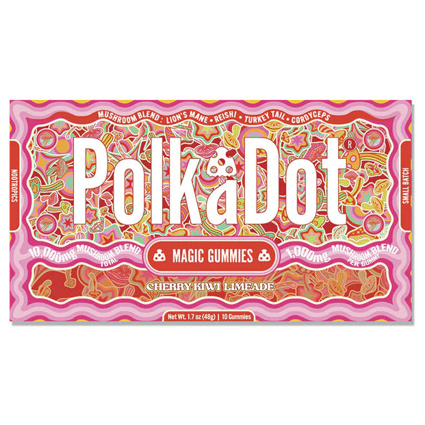 POLKADOT Cherry Kiwi Limeade Gummies  10000mg