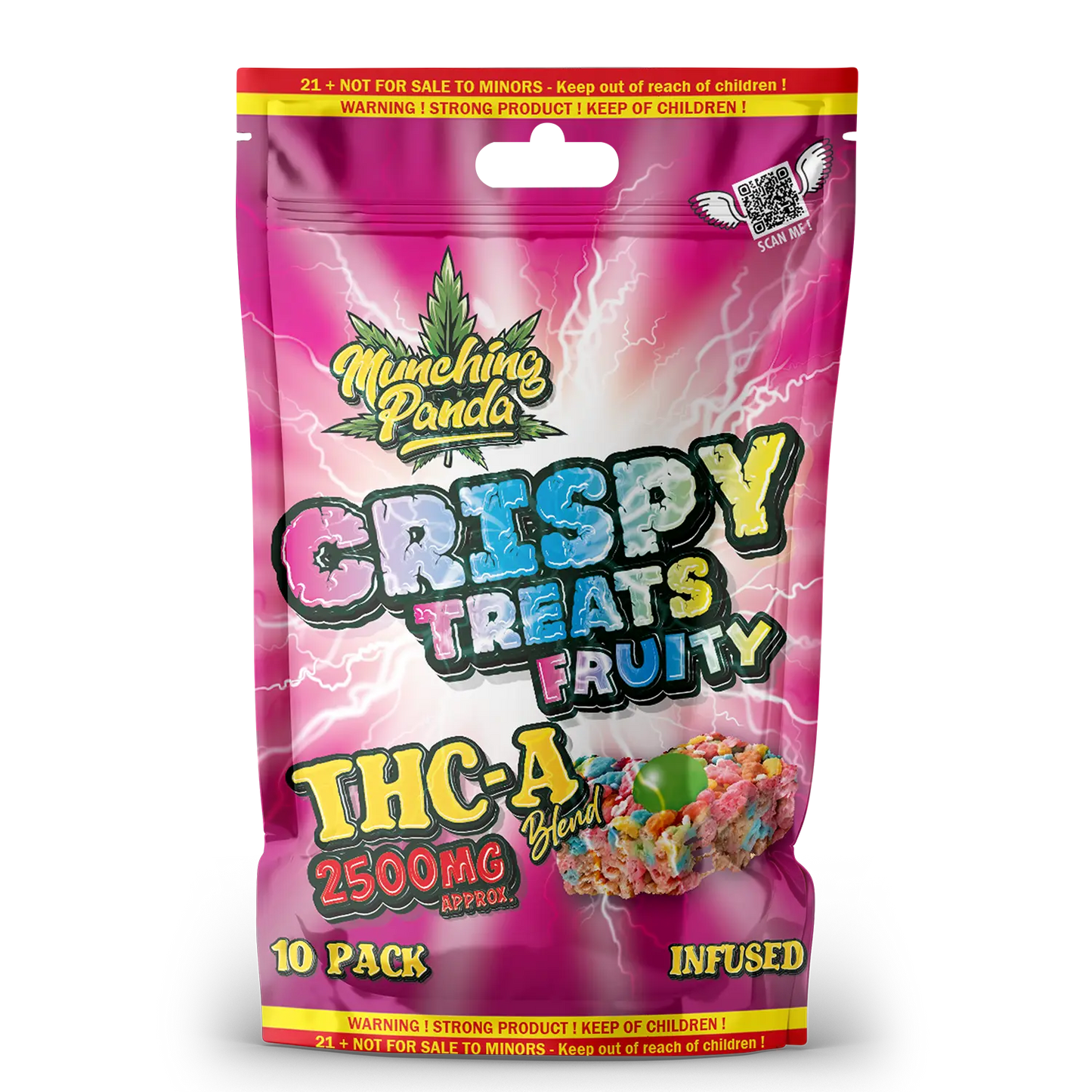 Crispy Treats Fruity 2500mg THC-A Blend