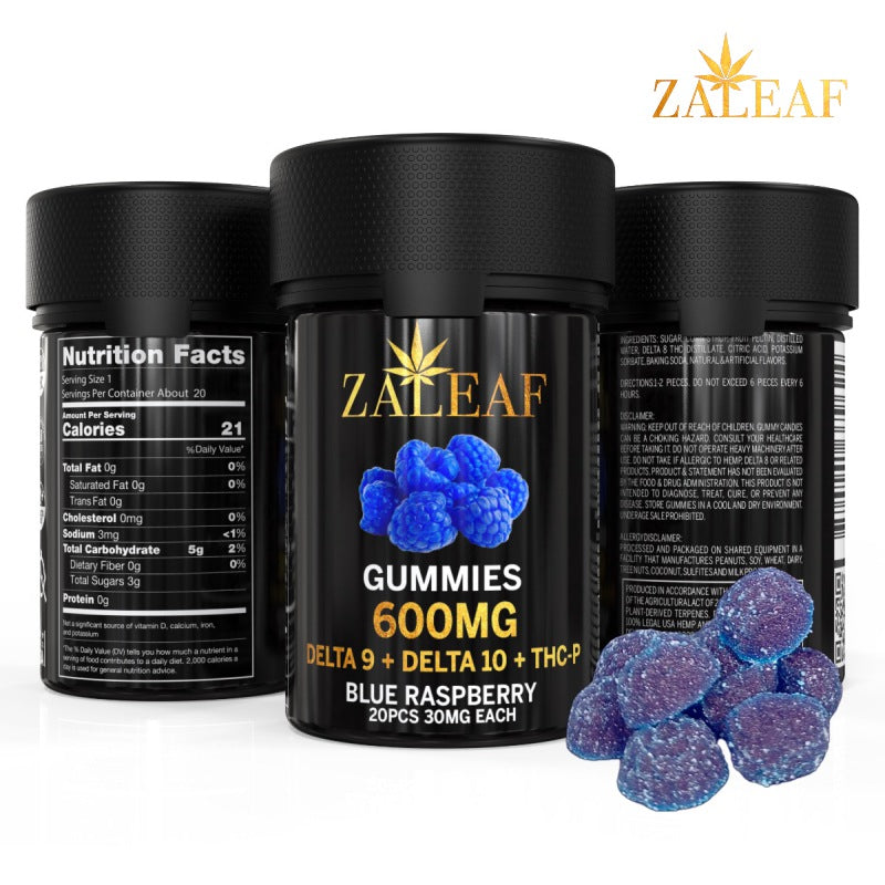 Gummies Exotic Blend Blue Raspberry