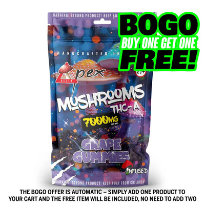 Grape Gummies Mushroom THC-A 7,000mg
