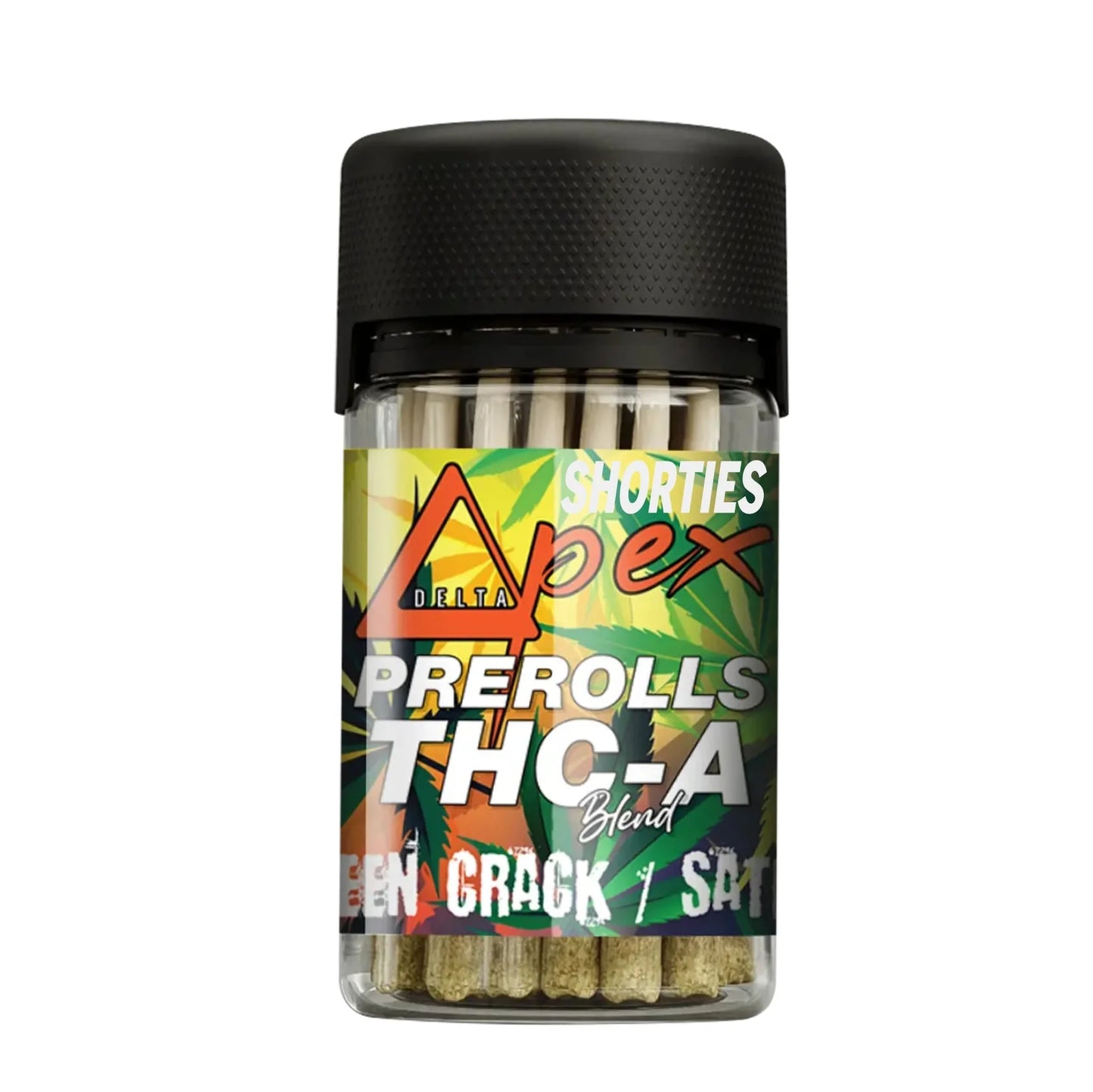 Shorties THC-A Blend Green Crack 10ct Jar - Sativa