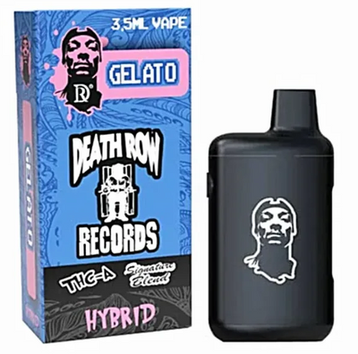 Death Row Records Signature Blend THC-A 3.5ml Disposable Vape - Grand Daddy Purple (Indica)