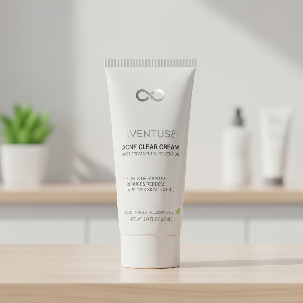 Aventus8 Acne Clear Cream – Spot Treatment & Prevention