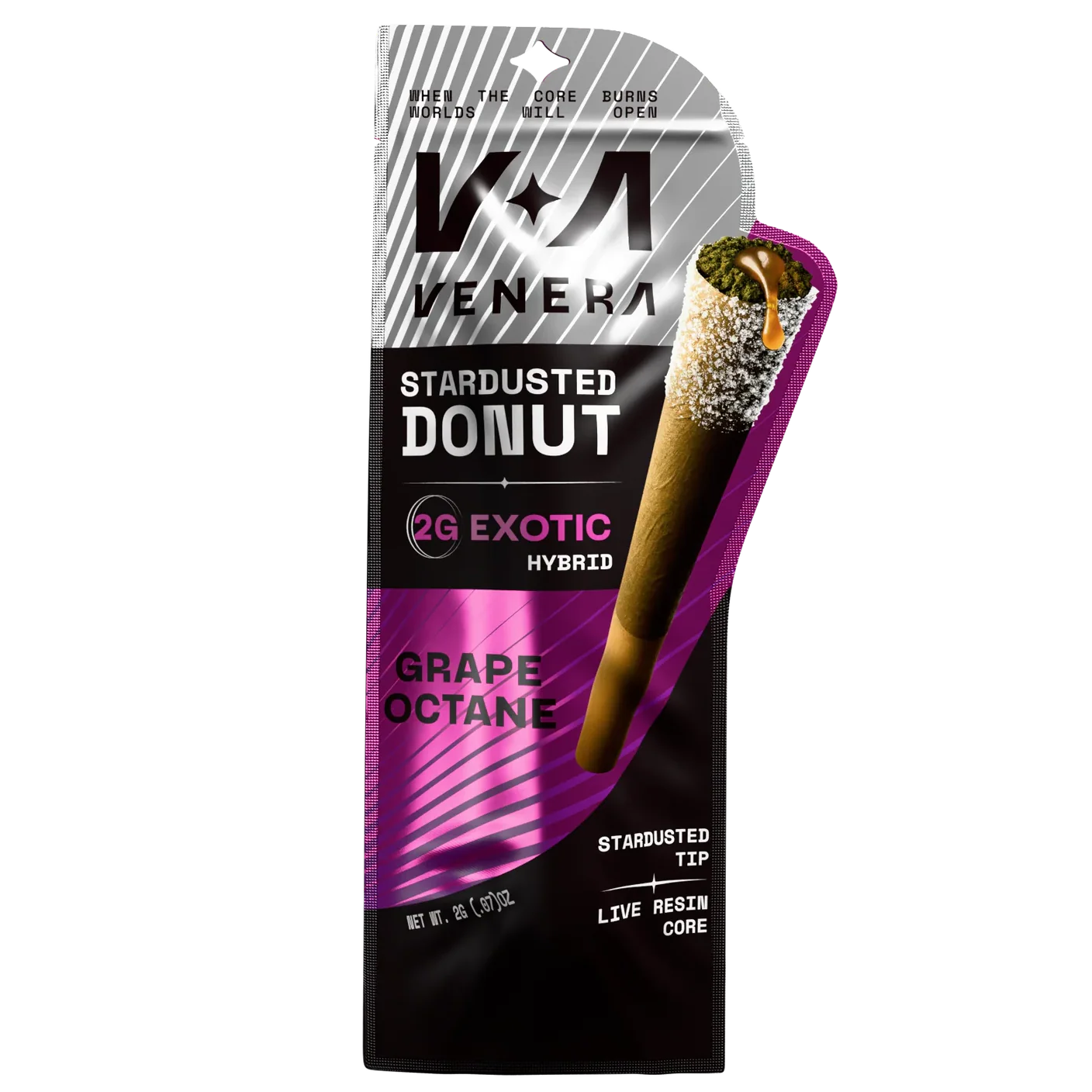 VENERA 2G Stardusted Donut - Grape Octane - Hybrid