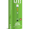 LIT! THC DIAMOND DISPOSABLE VAPE PEN,  3G APPLE GELATO HYBRID