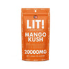 LIT THC Gummies 20000MG 40 Count -  Mango Kush Hybrid