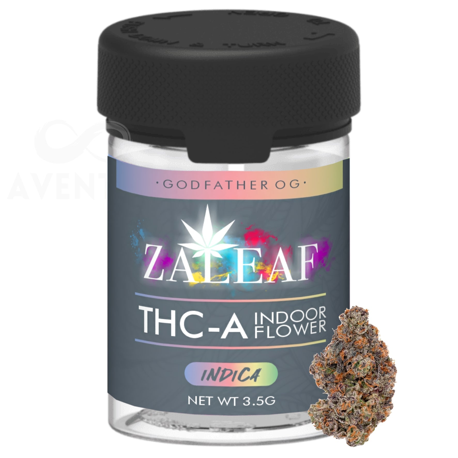 ZALEAF THC-A INFUSED FLOWER 3.5G GODFATHER OG (INDICA) – Z3PL
