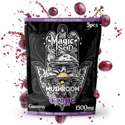 BLOWOUT SALE Mushroom Grape Gummies 1500mg